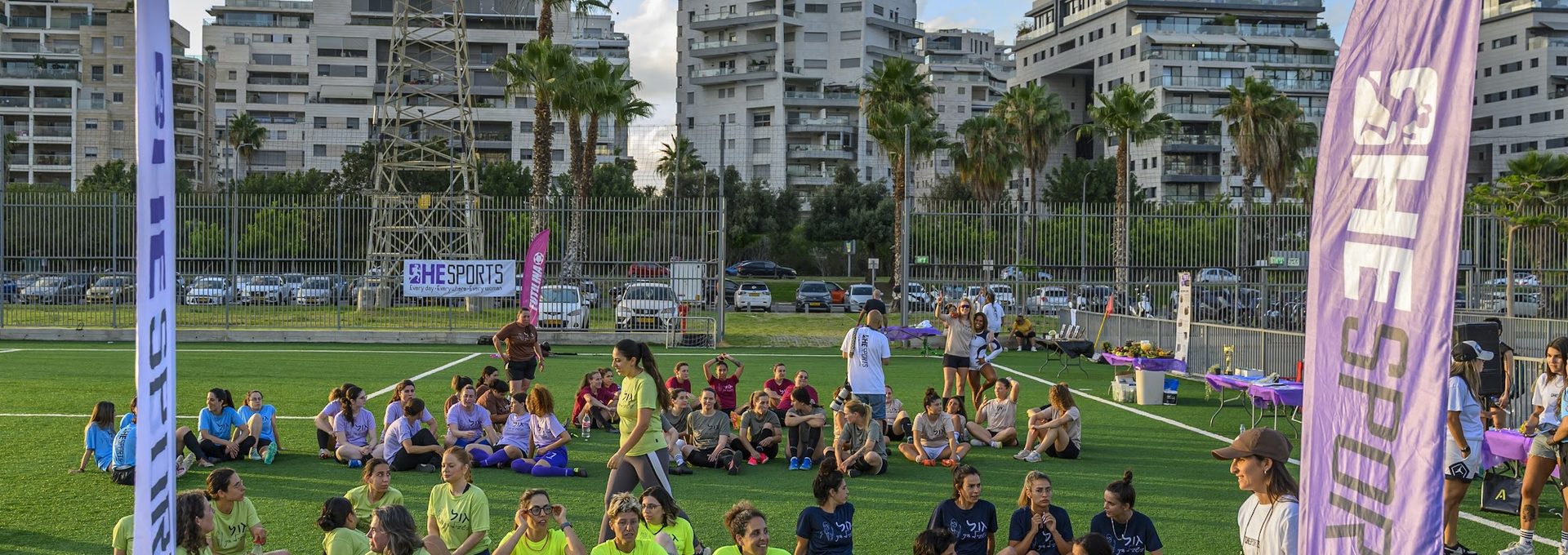 קהילת השחקניות של She Sports - מאות נשים בטורניר גול בשביל דני